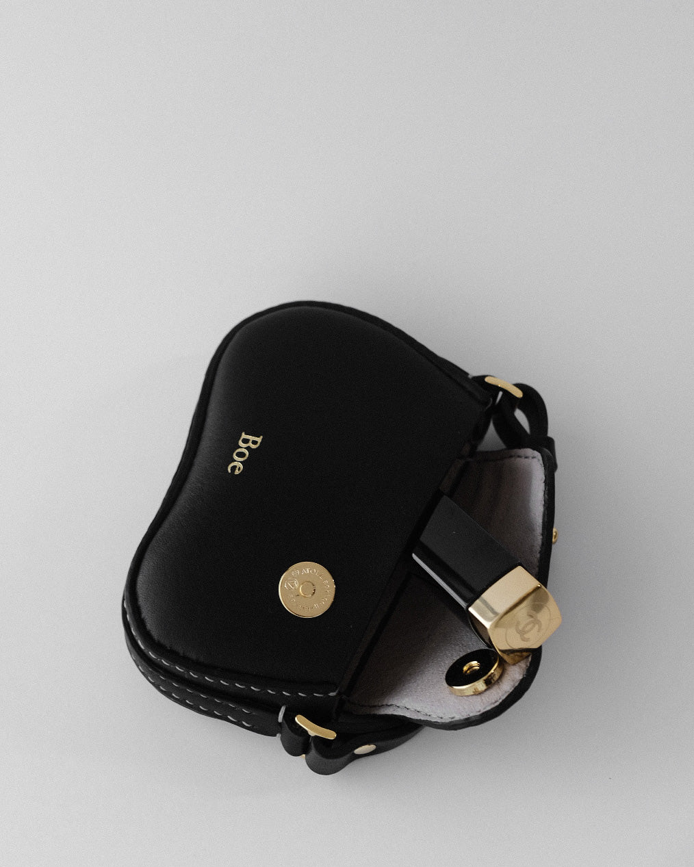 TANE mini pouch / Black【受注商品】