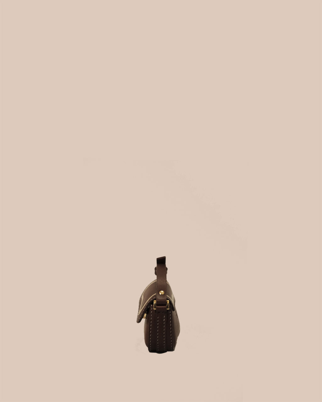 ｜受注商品｜TANE mini pouch / Brown+Art