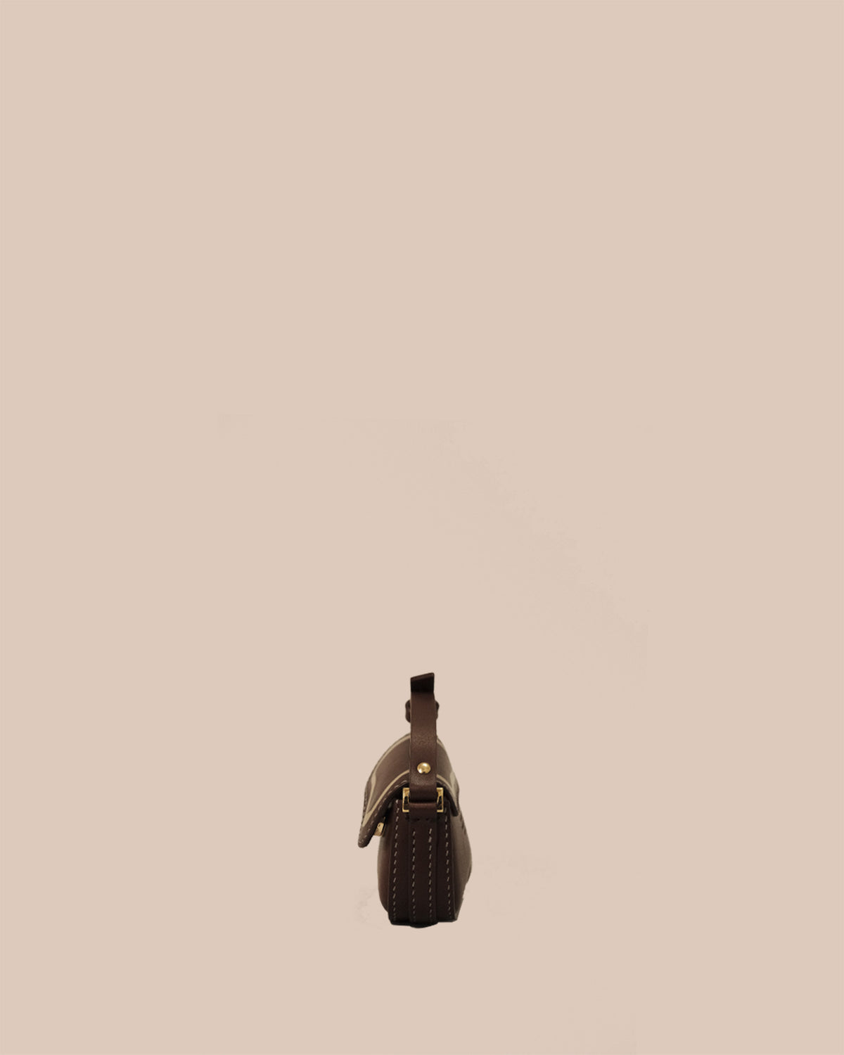 ｜受注商品｜TANE mini pouch / Brown+Art