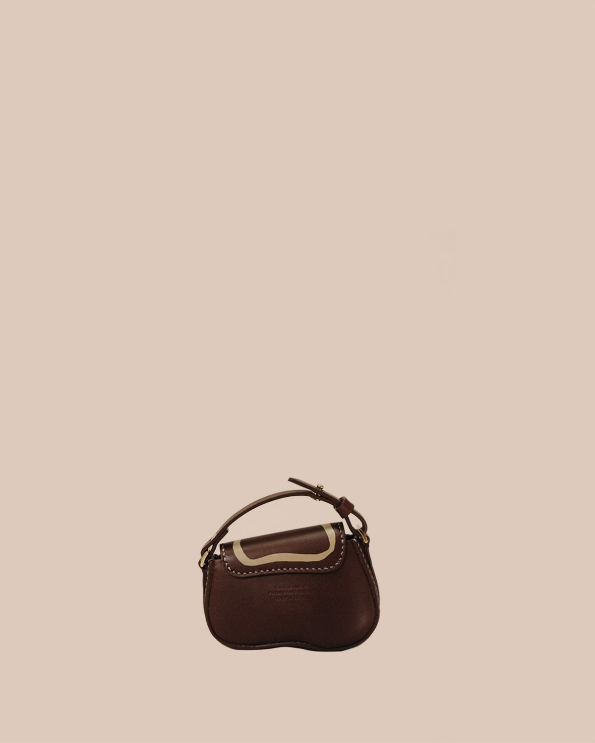 ｜受注商品｜TANE mini pouch / Brown+Art
